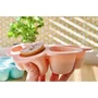 Beaba Multiportions en silicone rose 6x150 ml