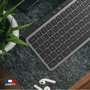 Mobility Lab KP450W Clavier sans fil AZERTY Noir et Gris full-size