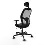 Piqueras y Crespo Chaise de Bureau 1D036G1 Gris foncé
