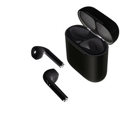 Muvit Muhph0122 Casque Bluetooth Stéréo sans Fil Noir avec Micro et Boîtier de Charge