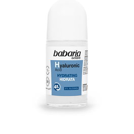 Babaria Déodorant Roll-On Acide Hyaluronique Protection 48H Unisexe 50 ml