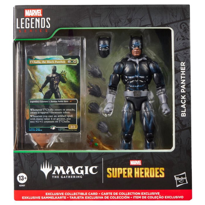 Hasbro Black Panther Marvel Legends Series x Magic: The Gathering