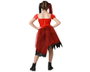 Atosa Disfraz Arlequín Vestido Rojo para Niña Infantil