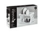 Kinvara Égouttoir Double Hauteur Blanc Plastique PP 46 x 13 x 30 cm