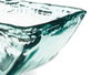 Giftdecor Centre de table Mesina en verre recyclé transparent 25 cm (Set de 2)
