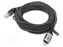 GOOBAY Câble USB 3.1 vers RJ45 Slim 7,5m