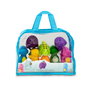 Tachan Kit de 8 Figurines de Bain Dinosaures en Caoutchouc Résistant - Pour Enfants de 3 Ans et Plus