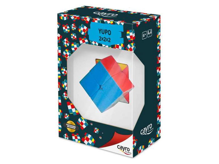 Cayro - Rubik's Cube 2x2 - Jeu de casse-tête en boîte carton - Langues : ES, EN, FR, IT, PT, DE - À partir de 3 ans Cayro - Rubik's Cube 2x2 - Jeu de casse-tête en boîte carton - Langues : ES, EN, FR, IT, PT, DE - À partir de 3 ans