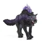 Schleich 42554 Figurine Loup des Ténèbres Eldrador - Violet - 14.5 x 5.5 x 9 cm - Jeu de Figurine pour Enfants dès 7 Ans