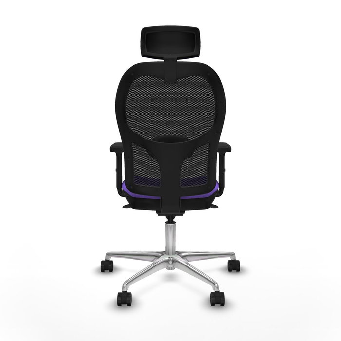 Piqueras y Crespo Chaise de Bureau avec Appui-tête 2D086N2 Lila Piqueras y Crespo Chaise de Bureau avec Appui-tête 2D086N2 Lila