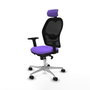 Piqueras y Crespo Chaise de Bureau avec Appui-tête 2D086N2 Lila