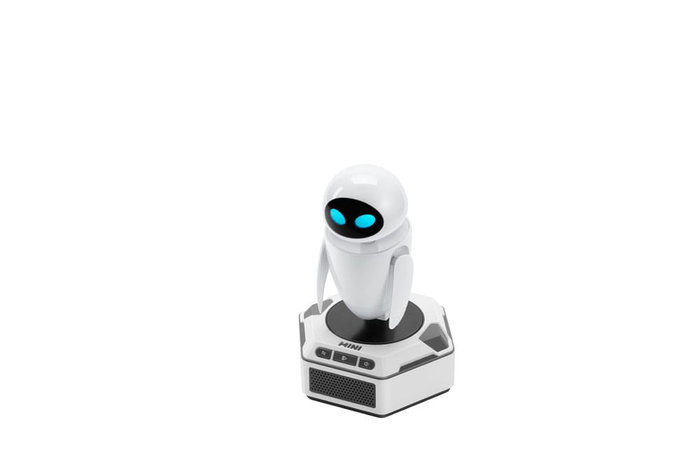 Robosen Wall-E & Eve Mini Robots Interactifs - Pack de 2 figurines