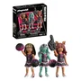 Playmobil 71992 Set de Figurines Monster High - La Brigade de la Peur avec Clawdeen Wolf, Cleo de Nile et Frankie Stein - 3 Figurines et Accessoires - Jouet Enfant dès 4 ans