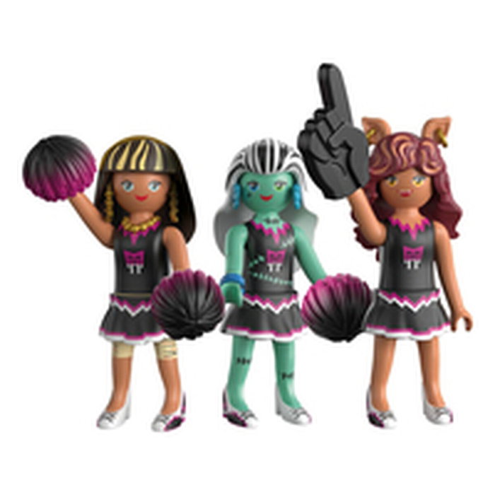 Playmobil Pack de la brigade de la peur Monster High, 3 figurines articulées