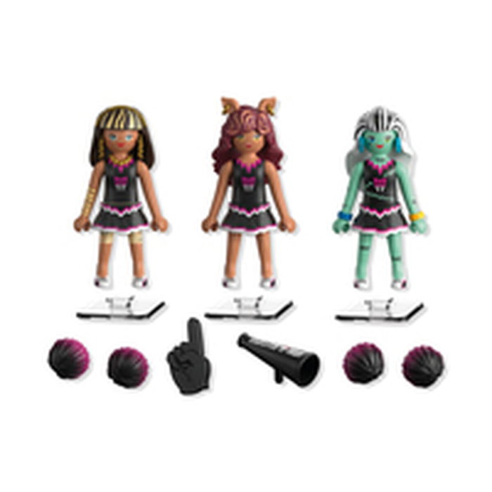 Playmobil Pack de la brigade de la peur Monster High, 3 figurines articulées