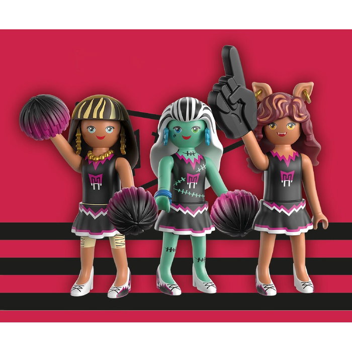 Playmobil Pack de la brigade de la peur Monster High, 3 figurines articulées