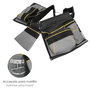 WOLFPACK LINEA PROFESIONAL Sacoche de coffreur double avec ceinture et support marteau