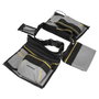 WOLFPACK LINEA PROFESIONAL Sacoche de coffreur double avec ceinture et support marteau