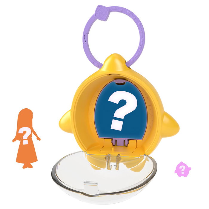 Mattel Disney Wish Mini Estrella Sorpresa Hpx30 - Figurine à Clip avec Accessoire Caché - Version Multilingue