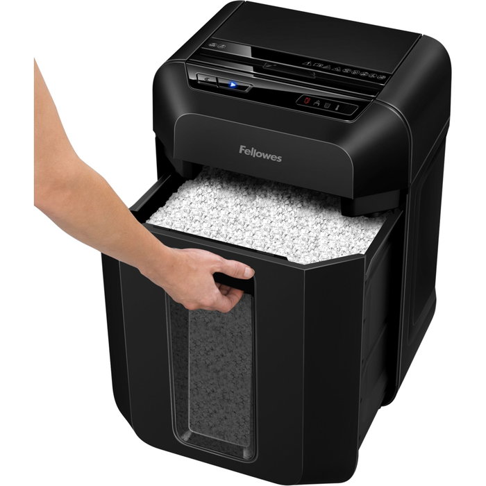 Fellowes AutoMax 80M Destructrice de documents Mini-Cut, Noir Fellowes AutoMax 80M Destructrice de documents Mini-Cut, Noir