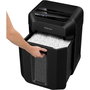 Fellowes AutoMax 80M Destructrice de documents Mini-Cut, Noir