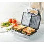 Domo DO9267C Appareil à Croque-Monsieur Plaques XXL Anti-adhésif 900W - Prépare 2 Croques-Monsieur XL (25 x 15 cm)