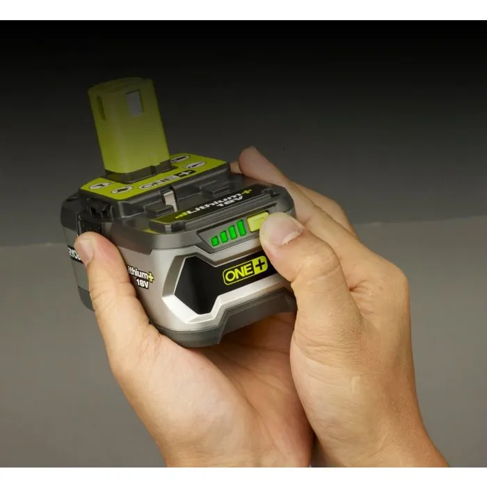 Ryobi Kit batterie et chargeur Lithium+ 18V 5,0Ah RC18120A-150G avec chargeur inclus