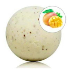 LABNATUR BIO Bombe de bain moussante mangue avec pétales 12x140g