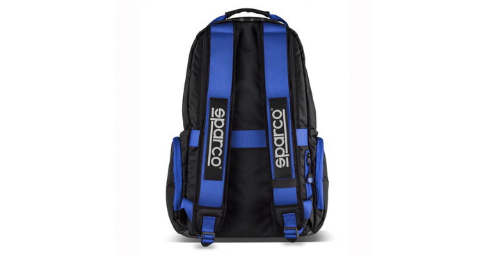 Sparco Sac Superstage Lifestyle Racing S016445NRAZ, Noir et Bleu