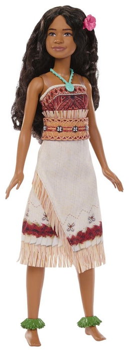 Mattel Poupée Vaiana avec tenue amovible et accessoires