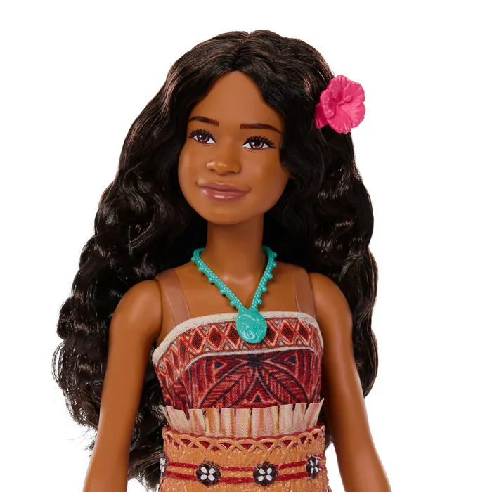 Mattel Poupée Vaiana Disney avec tenue amovible et accessoires