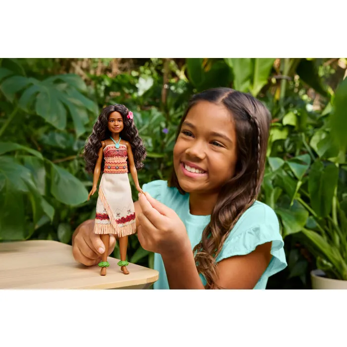 Mattel Poupée Vaiana Disney Princess avec tenue amovible