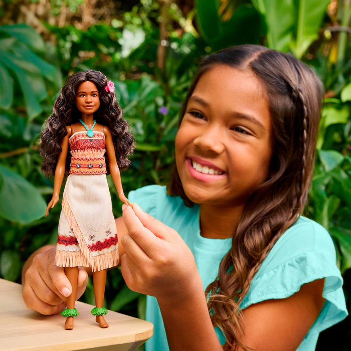 Mattel Poupée Vaiana Disney Princess avec Accessoires, Film Action Réelle Mattel Poupée Vaiana Disney Princess avec Accessoires, Film Action Réelle