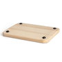 Marcato Planche à découper M wood 30x22x2,5cm en bois marron de couleur brune