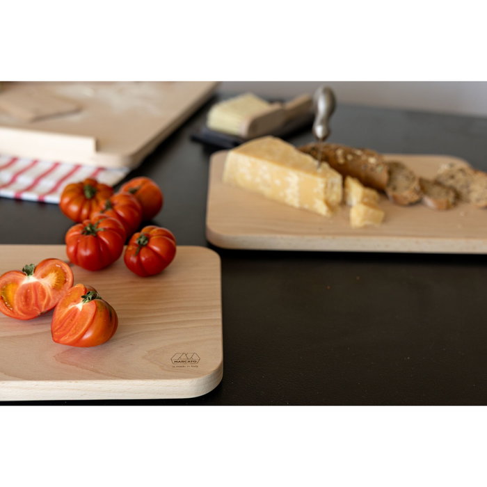 Marcato Planche à découper M wood 30x22x2,5cm en bois marron de couleur brune Marcato Planche à découper M wood 30x22x2,5cm en bois marron de couleur brune