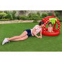 Bestway Piscine Gonflable Enfant avec Toit Sol Rembourré 91x91x91 cm +2 Ans Jardin 52387