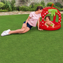 Bestway Piscine Gonflable Enfant avec Toit, Sol Rembourré 91x91x91 cm +2 Ans Jardin Réf. 52387