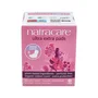 NATRACARE Serviettes hygiéniques Ultra Extra Long avec ailettes, 8 unités