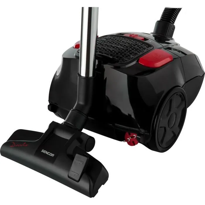 Sencor SVC 6001BK Aspirateur traîneau avec sac, 700 W, Noir