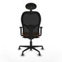 Piqueras y Crespo Chaise de Bureau 1D036G1 Orange