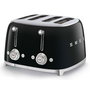 SMEG Toaster 2 Tranches TSF03BLEU Noir (Black Schwarz)