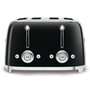 SMEG Toaster 2 Tranches TSF03BLEU Noir (Black Schwarz)