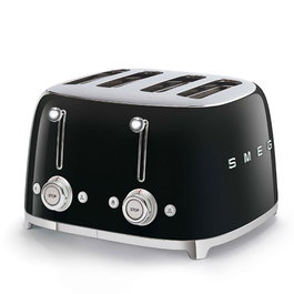 SMEG Toaster 2 Tranches TSF03BLEU Noir (Black Schwarz)
