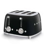 SMEG Toaster 2 Tranches TSF03BLEU Noir (Black Schwarz)