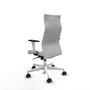 Piqueras Y Crespo Fauteuil Albacete Blanc avec mécanisme Synchro et accoudoirs 1D