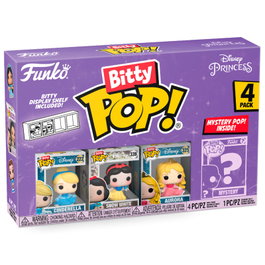 FUNKO Bitty Pop! Disney Princesses Cendrillon - Blister de 4 figurines