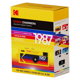 Kodak RK0601 Charmera Mini Appareil Photo Numérique Compact Porte-clés 1,6 MP CMOS USB-C Noir