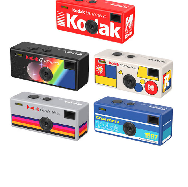 Kodak RK0601 Charmera Mini Appareil Photo Numérique Compact Porte-clés 1,6 MP CMOS USB-C Noir