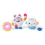 Spin Master - Pack de 2 Figurines Gabby's Dollhouse La Maison de Gabby - Cakey et Bobby Galette - Accessoires Thématiques - À partir de 3 ans - Multilingue - Réf. 6074285