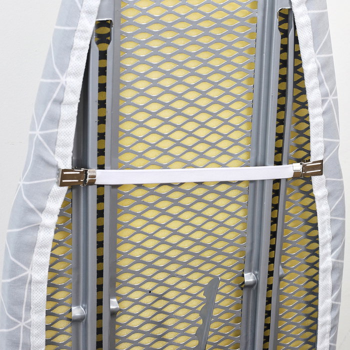Je cherche une Idee Lot de 6 tendeurs extensibles pour housse de fer à repasser